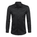 Camisa Social Masculina Slim Elástica Firenzo